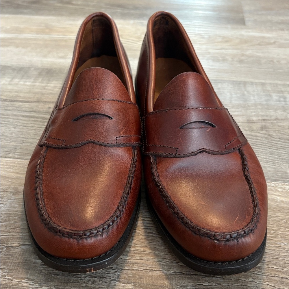 G.H. Bass & Co. Brown Leather Penny Loafers